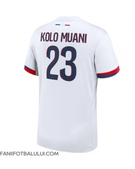 Paris Saint-Germain Randal Kolo Muani #23 Tricou Fotbal Replică 2024-25 Barbati Deplasare